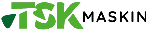logo for tsk maskin med mørk skrift