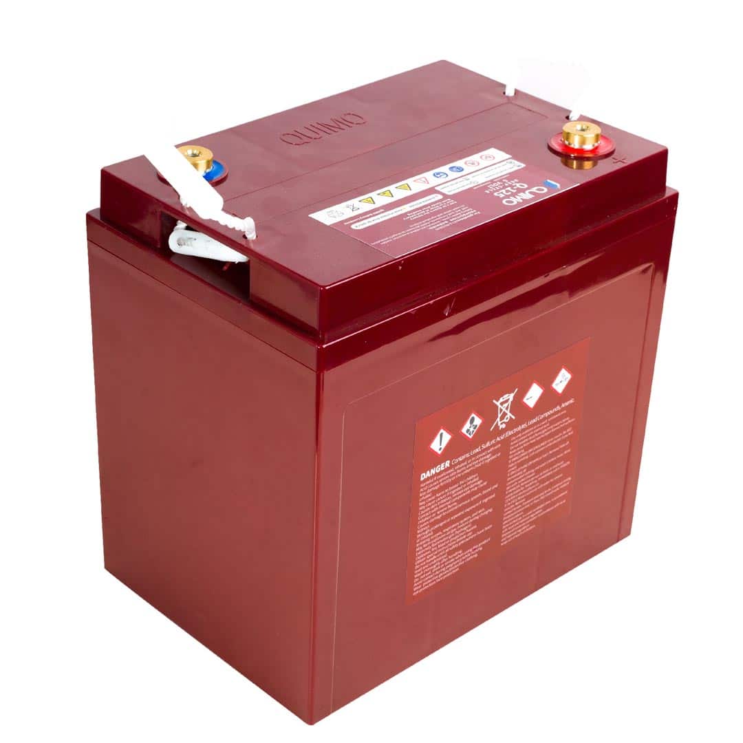 Kraftig AGM-batteri med 6V og 242Ah kapasitet. Lang levetid, vedlikeholdsfri drift og robust ABS-plasthus for krevende bruk.