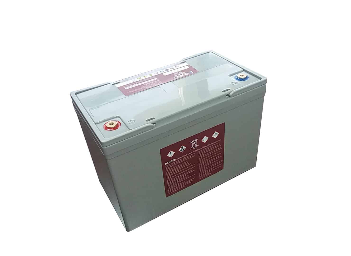 Robust og pålitelig 12V AGM-batteri med lang levetid. Perfekt for industrielt utstyr, fritidskjøretøy og krevende miljøer.